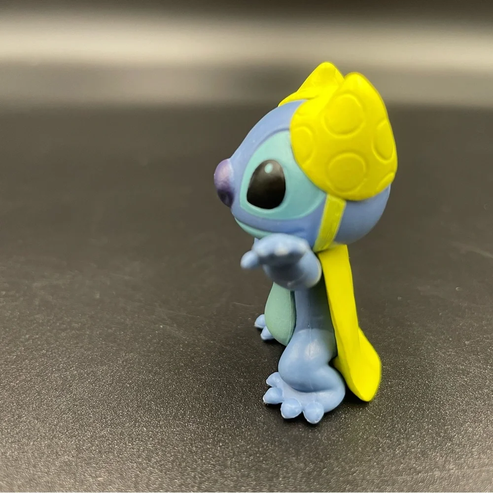 Disney Stitch Easter 2022 mini Figurine with yellow Cape